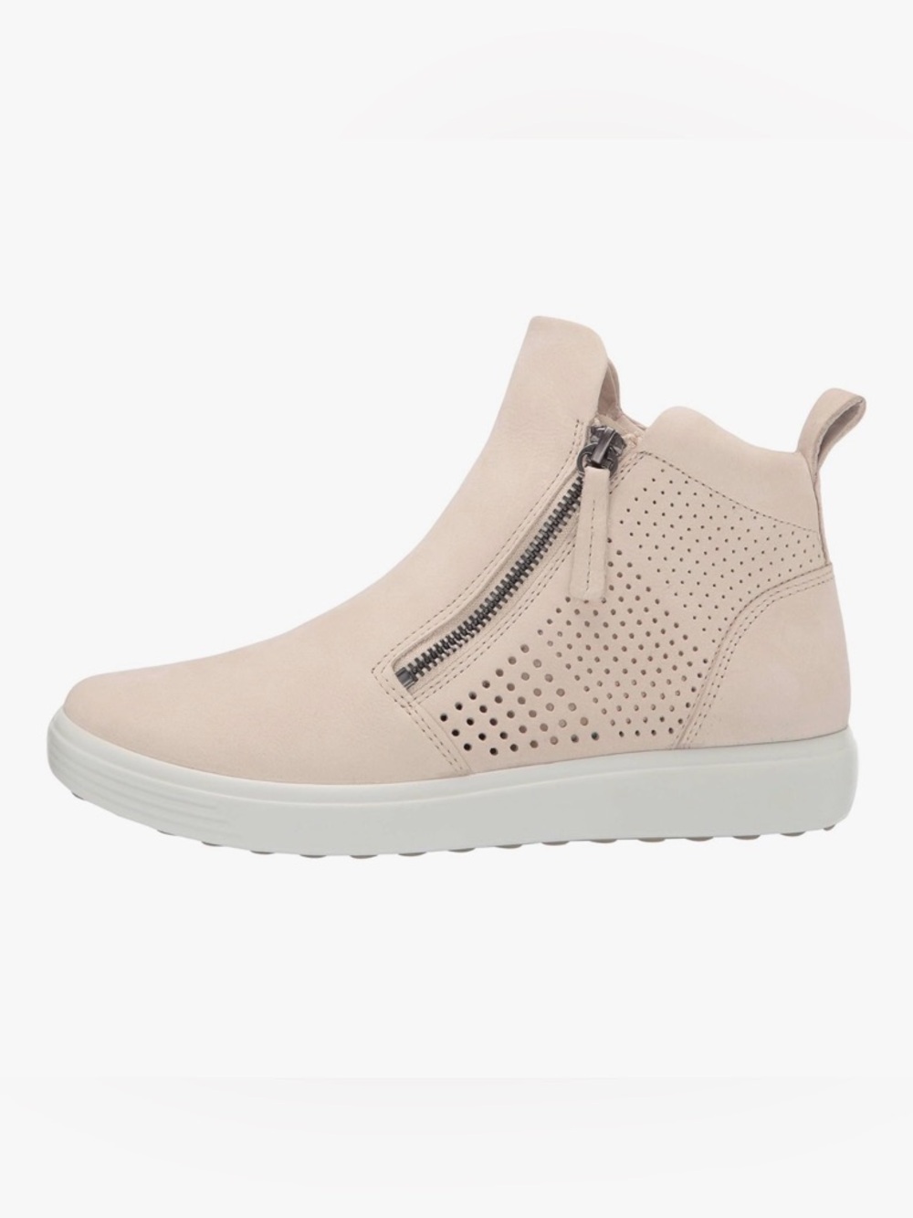 ECCO Soft 7 Women's Perforated Side-Zip Ankle Bootie